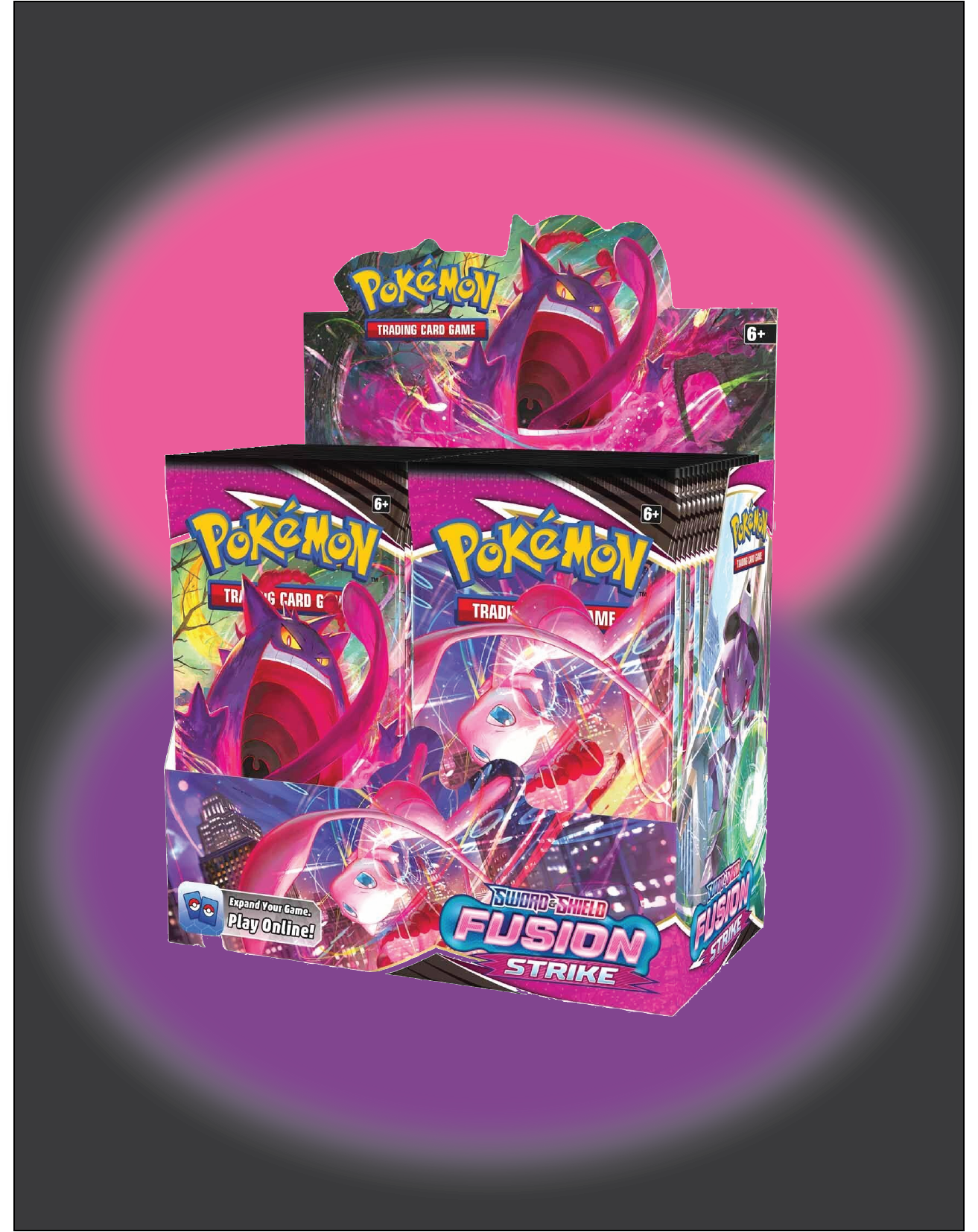 ポケモンカード　FUSION STRIKE ブースターボックス英語版シュリンク付 Pokémon TCG English - Fusion Strike - Sword & Shield