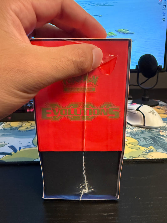 Pokemon TCG: (RIPPED) XY Evolutions Charizard ETB