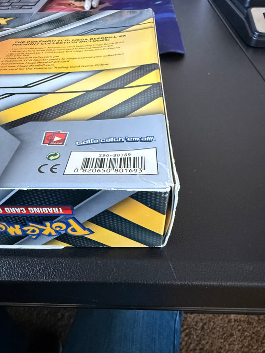 Pokemon TCG: Mega Beedrill EX Premium Collection Box (See Product Photos)