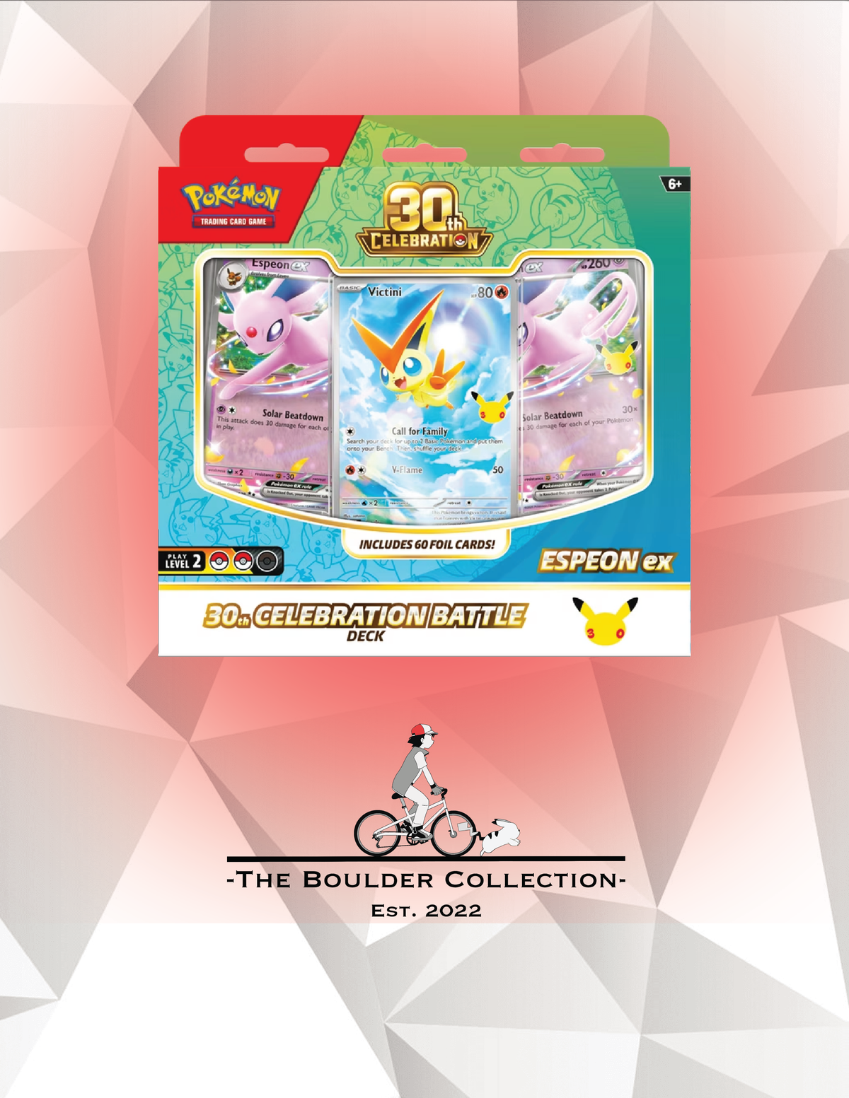 Pokemoc TCG: 30th Celebration Battle Deck [Espeon ex]