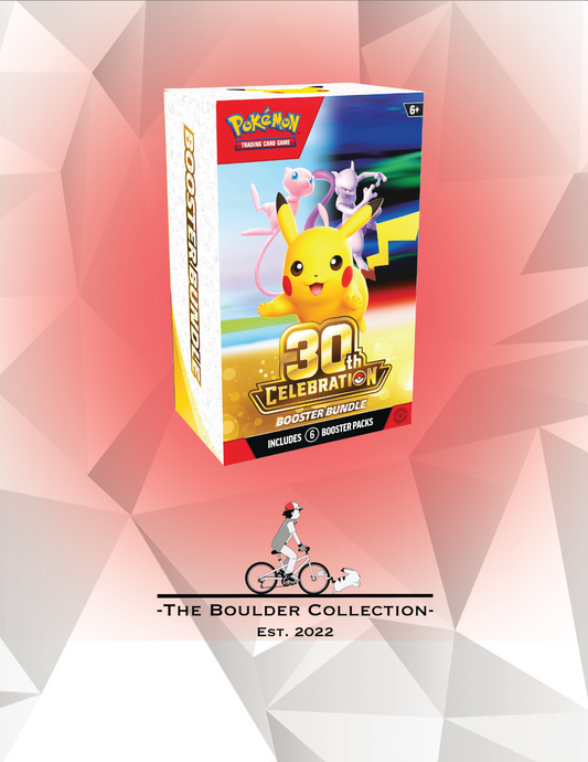 Pokemon TCG: 30th Celebration Booster Bundle