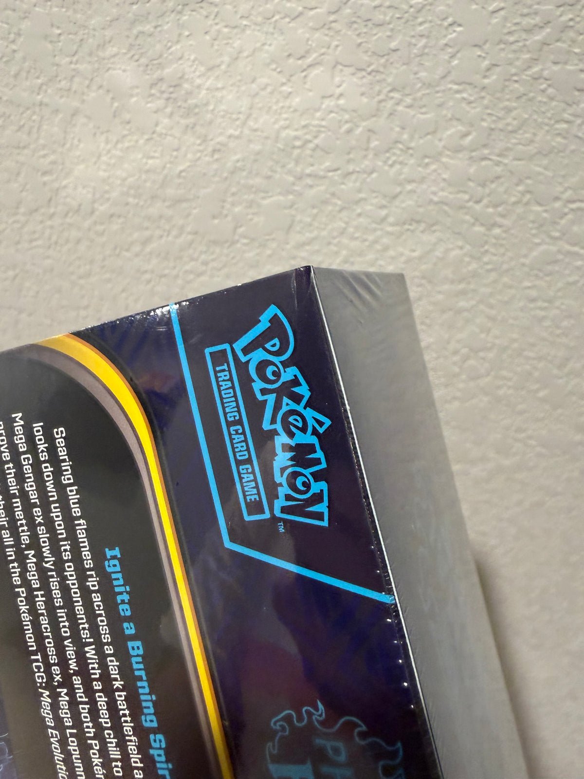 Pokemon TCG: Phantasmal Flames Pokemon Center ETB (Small Rips in Plastic)