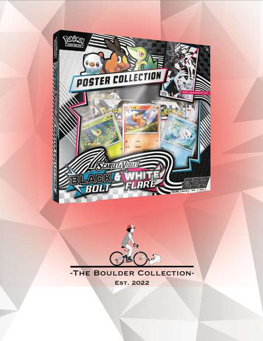 Pokemon TCG: Black Bolt & White Flare Poster Collection Box