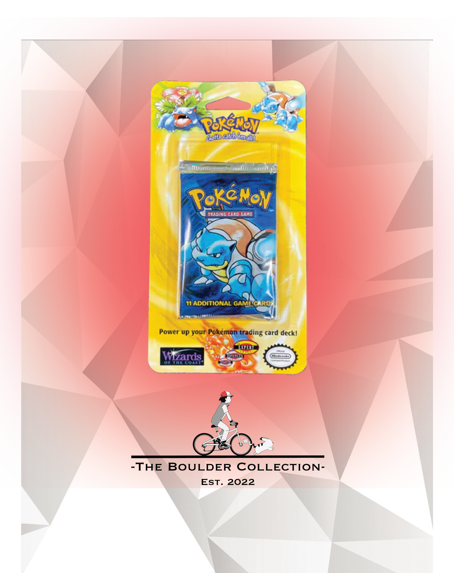 Pokemon TCG: Blastoise Base Set Blister