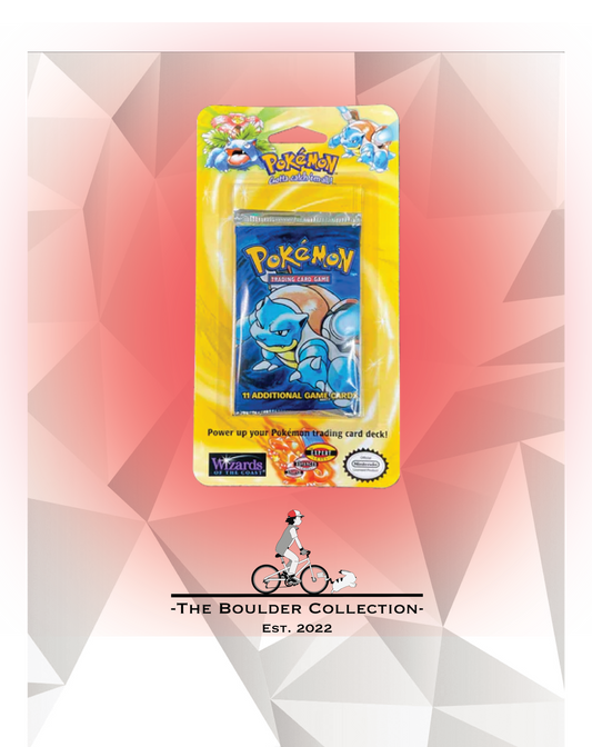 Pokemon TCG: Blastoise Base Set Blister