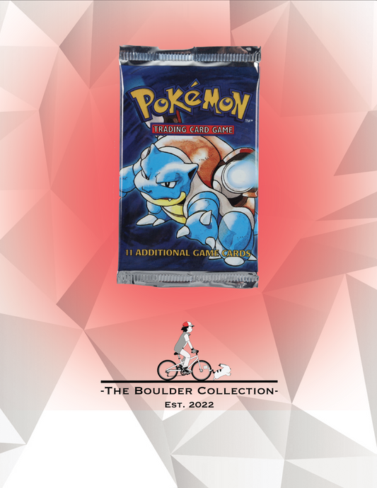 Pokemon TCG: Blastoise Base Set Booster Pack