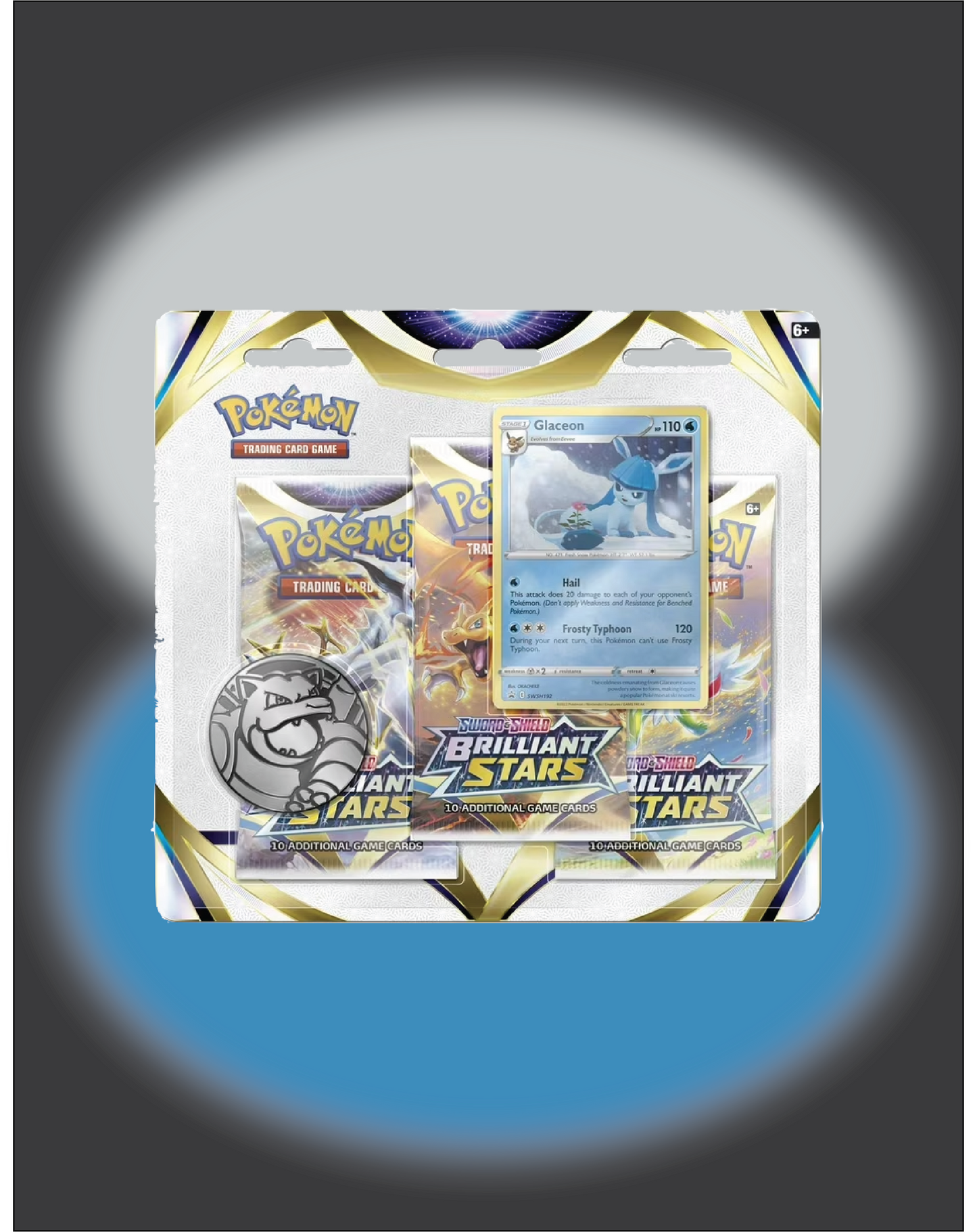 Pokemon TCG: Brilliant Stars 3-Pack Blister