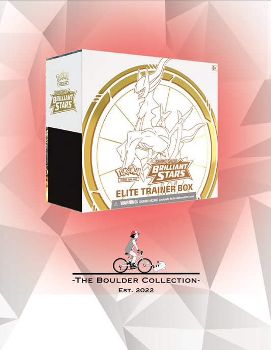 Pokemon TCG: (Dollar General Sticker) Brilliant Stars ETB