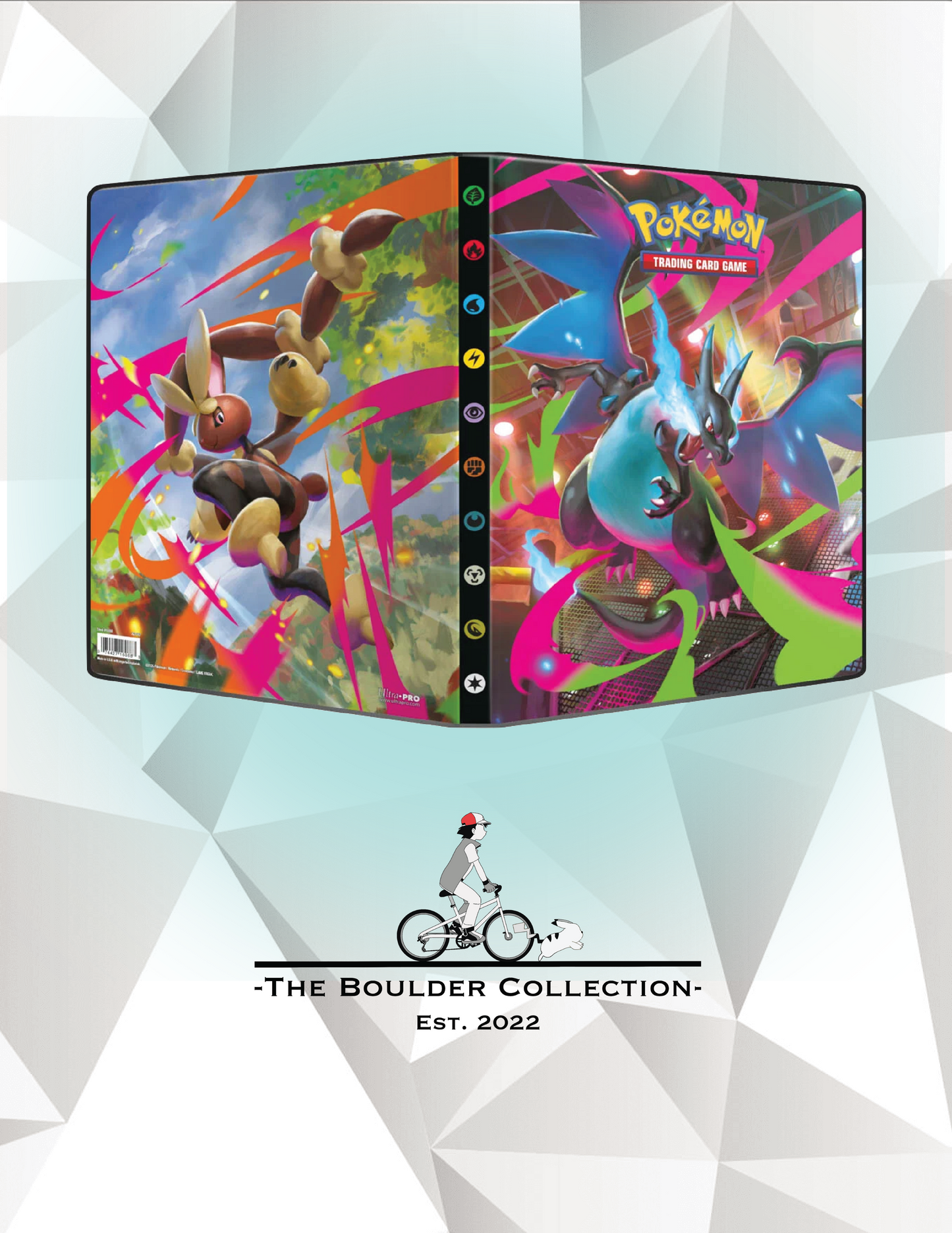 Mega Charizard Ultra Pro 9-Pocket Binder – The Boulder Collection Card Shop