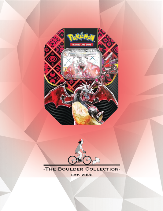 Pokemon TCG: Paldean Fates Charizard Tin