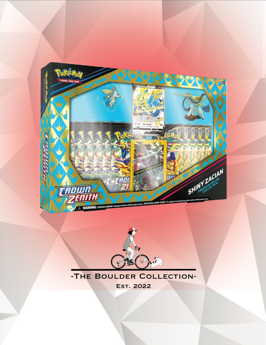 Pokemon TCG: Crown Zenith Shiny Zacian Box