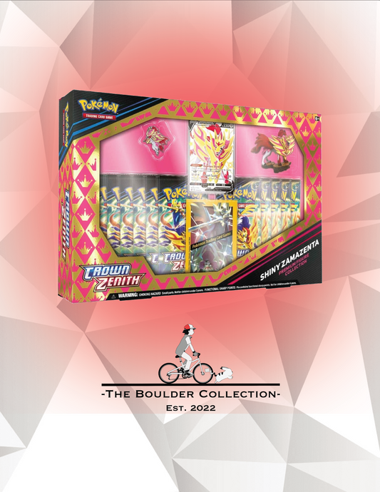 Pokemon TCG: Crown Zenith Shiny Zamazenta Box