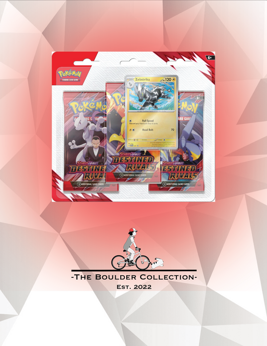 Pokemon TCG: Destined Rivals 3-Pack Blister
