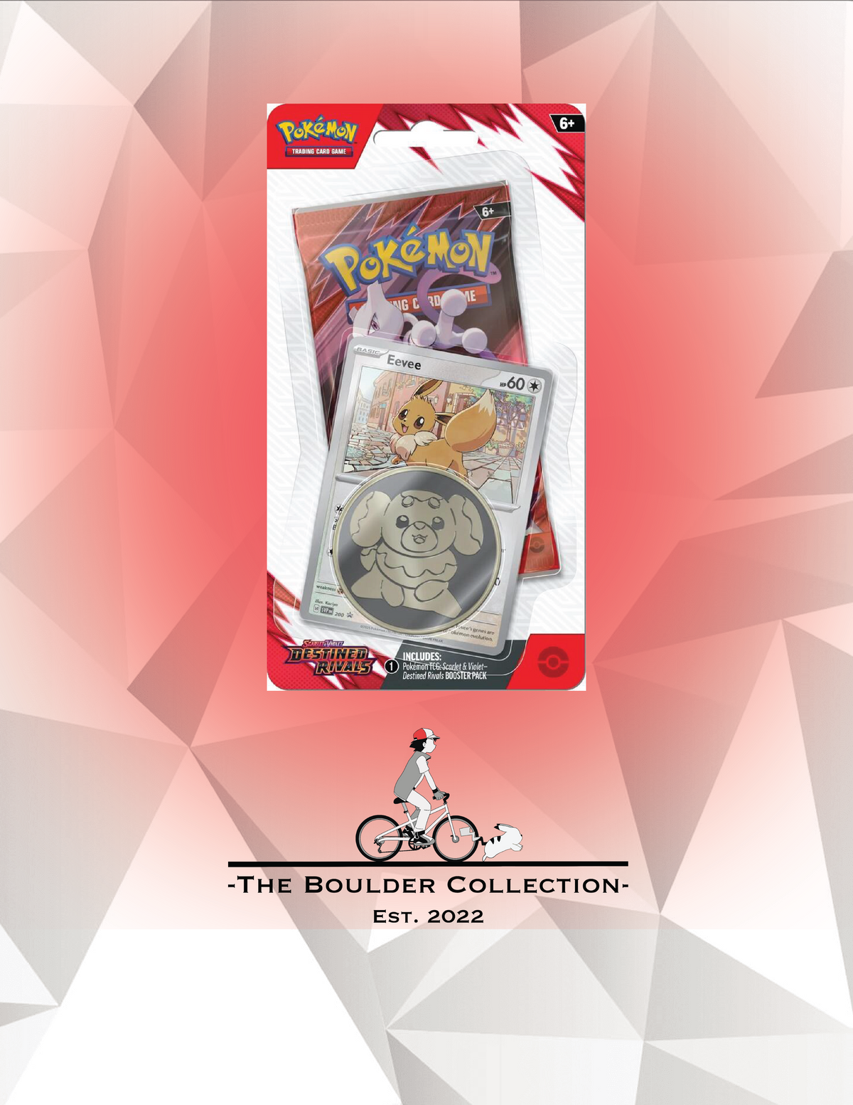 Pokemon TCG: Destined Rivals Single Pack Blister [Eevee]