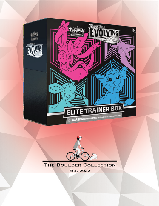 Pokemon TCG: Evolving Skies ETB (Glaceon/Vaporeon/Sylveon/Espeon)