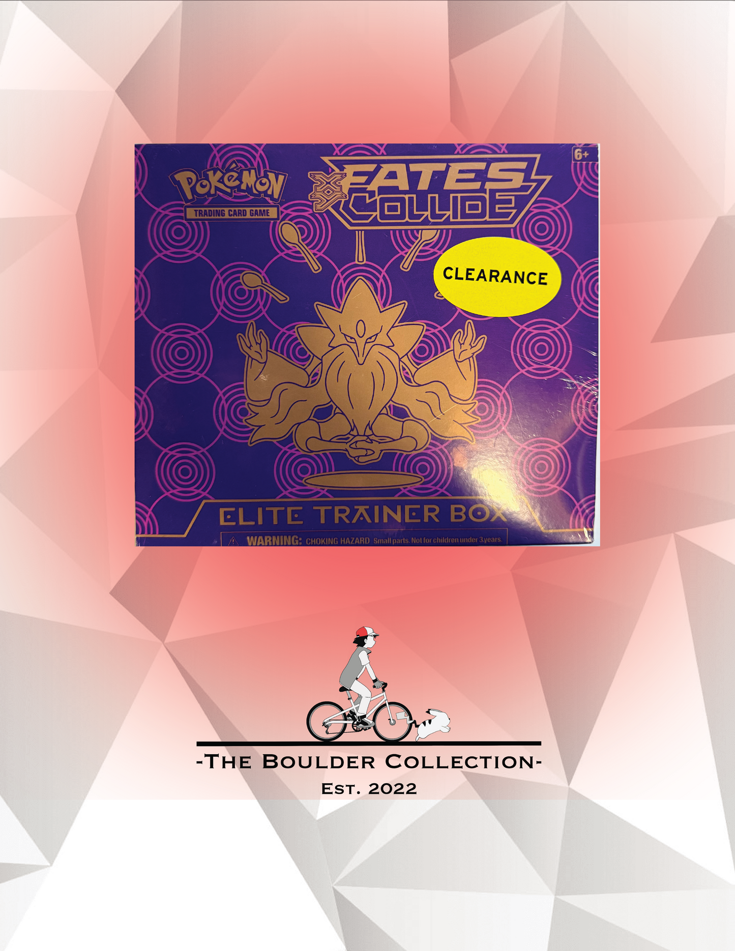 Pokemon TCG: XY Fates Collide ETB (Clearance Sticker & Small Damage)
