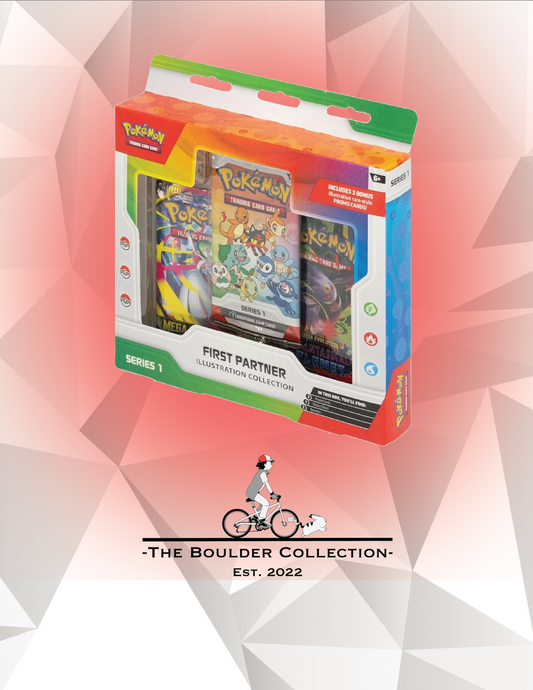 Pokemon TCG: First Partner (Series 1) Illustration Collection Box