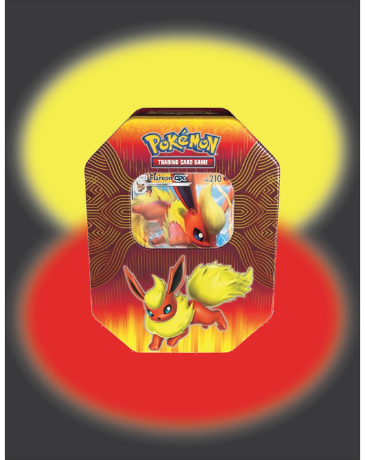 Pokemon TCG: Flareon GX Tin
