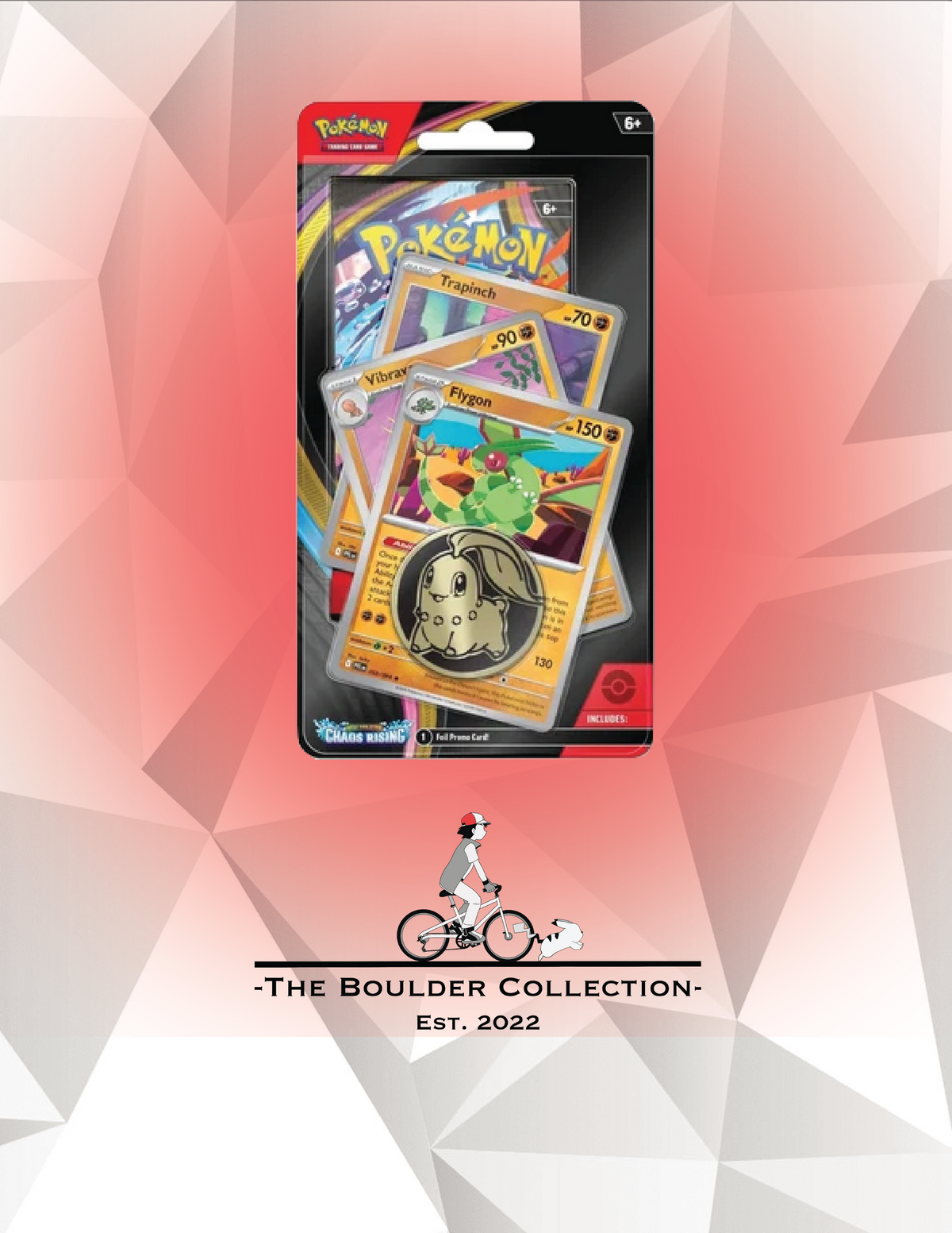 Pokemon TCG: Chaos Rising Premium Checklane Blister [Flygon Line]