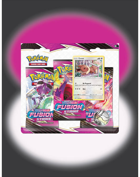 Pokemon TCG: Fusion Strike 3-Pack Blister