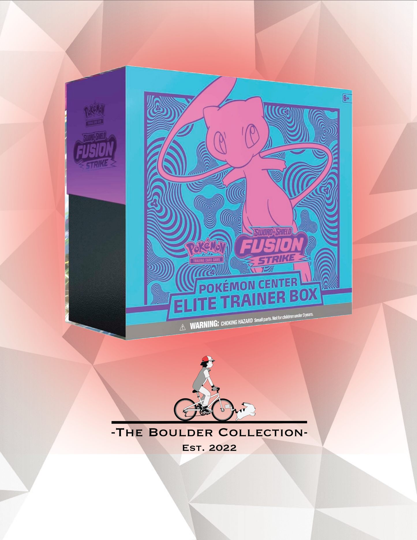 Pokemon TCG: Fusion Strike (RIP ON TOP) Pokemon Center ETB