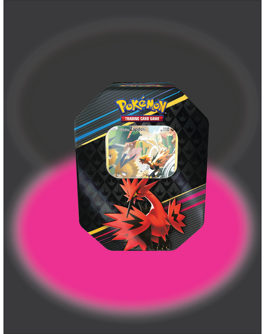 Pokemon TCG: Galarian Zapdos Tin