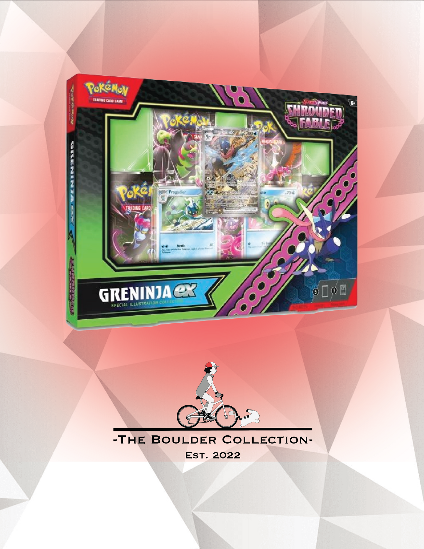 Pokemon TCG: Greninja ex Special Illustration Box
