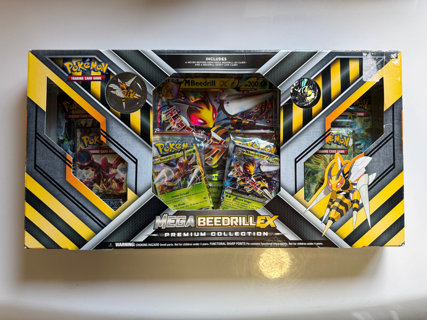 Pokemon TCG: Mega Beedrill EX Premium Collection Box (See Product Photos)