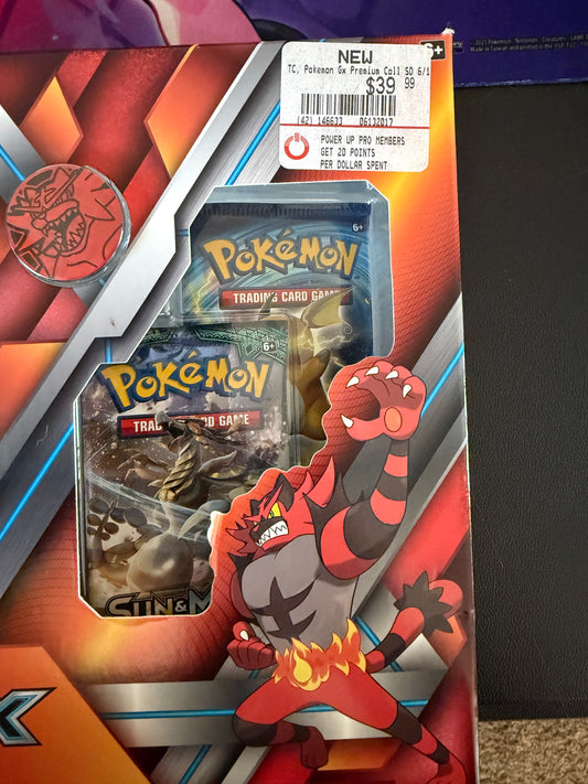Pokemon TCG: Incineroar GX Premium Collection Box (See Product Photos)
