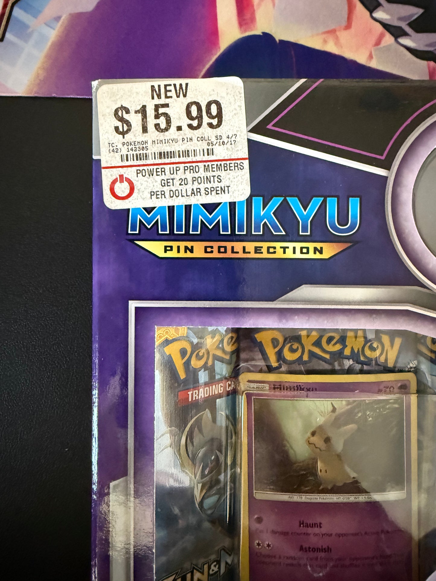 Pokemon TCG: Mimikyu Pin Collection Box (See Product Photos)