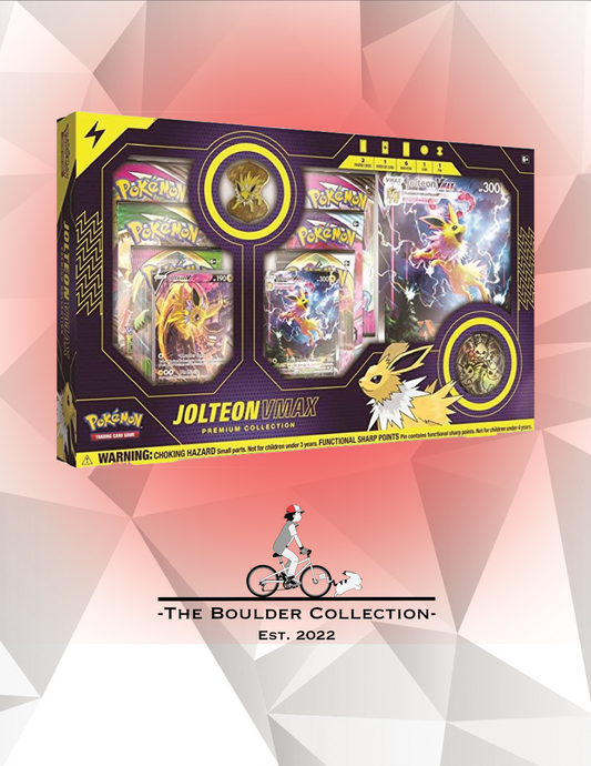Pokemon TCG: Jolteon VMAX Premium Collection Box