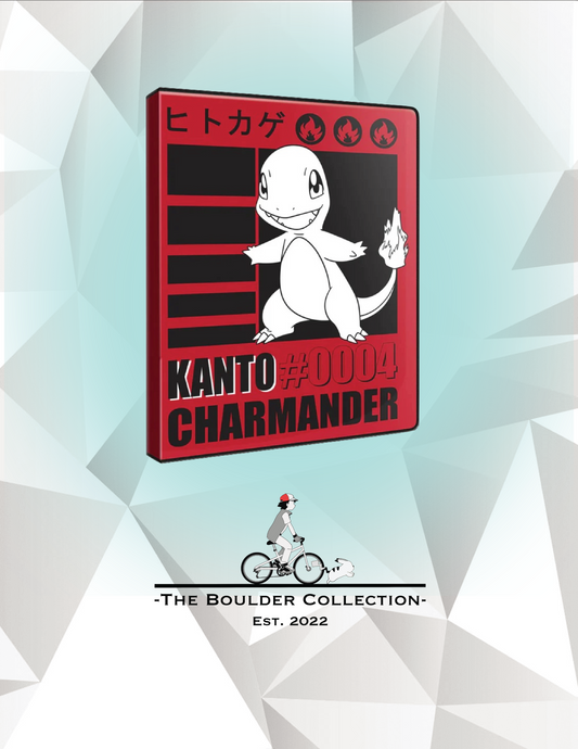 Charmander Kanto 9 Pocket Ultra Pro Binder Hardcover
