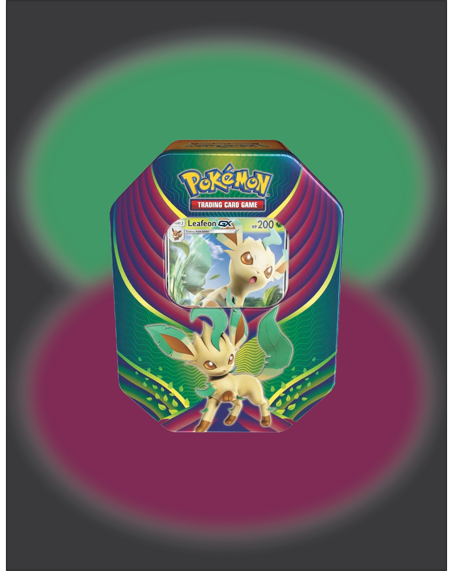 Pokemon TCG: Leafeon GX Tin