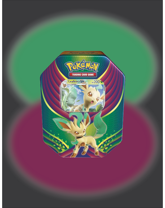Pokemon TCG: Leafeon GX Tin