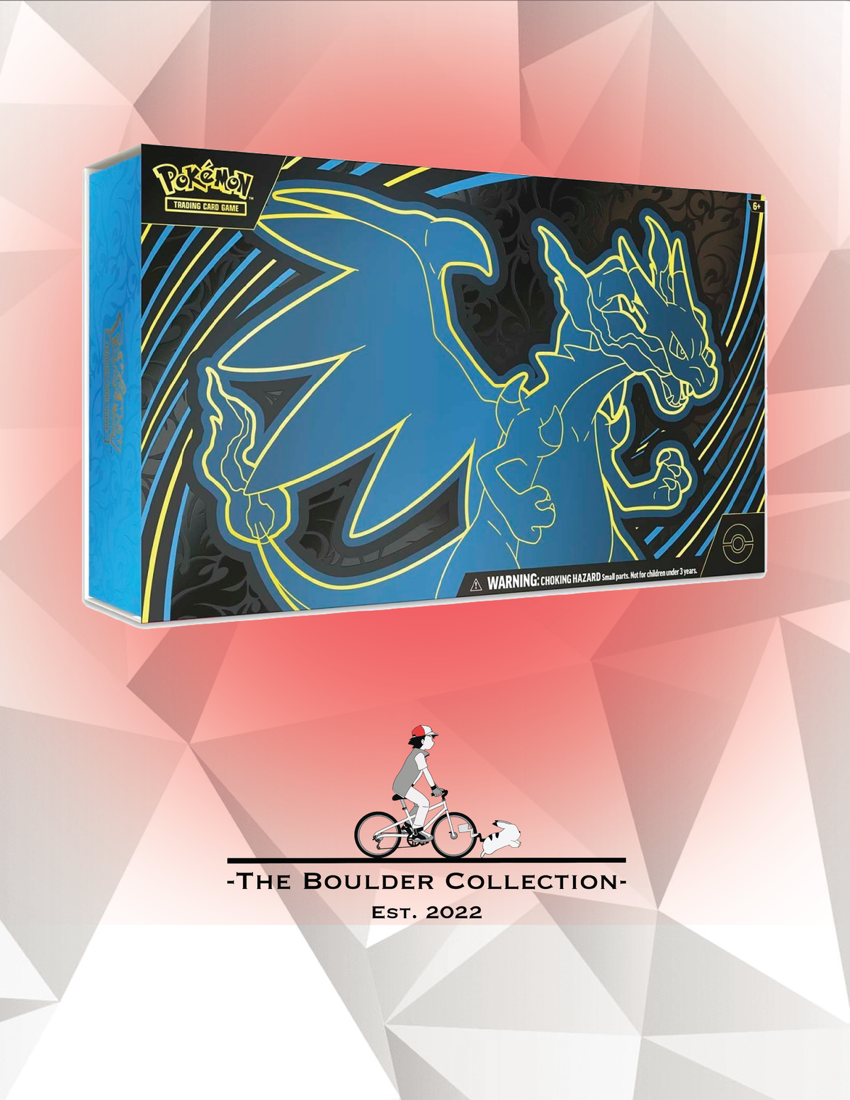Pokemon TCG: Mega Charizard UPC (Damaged Box)