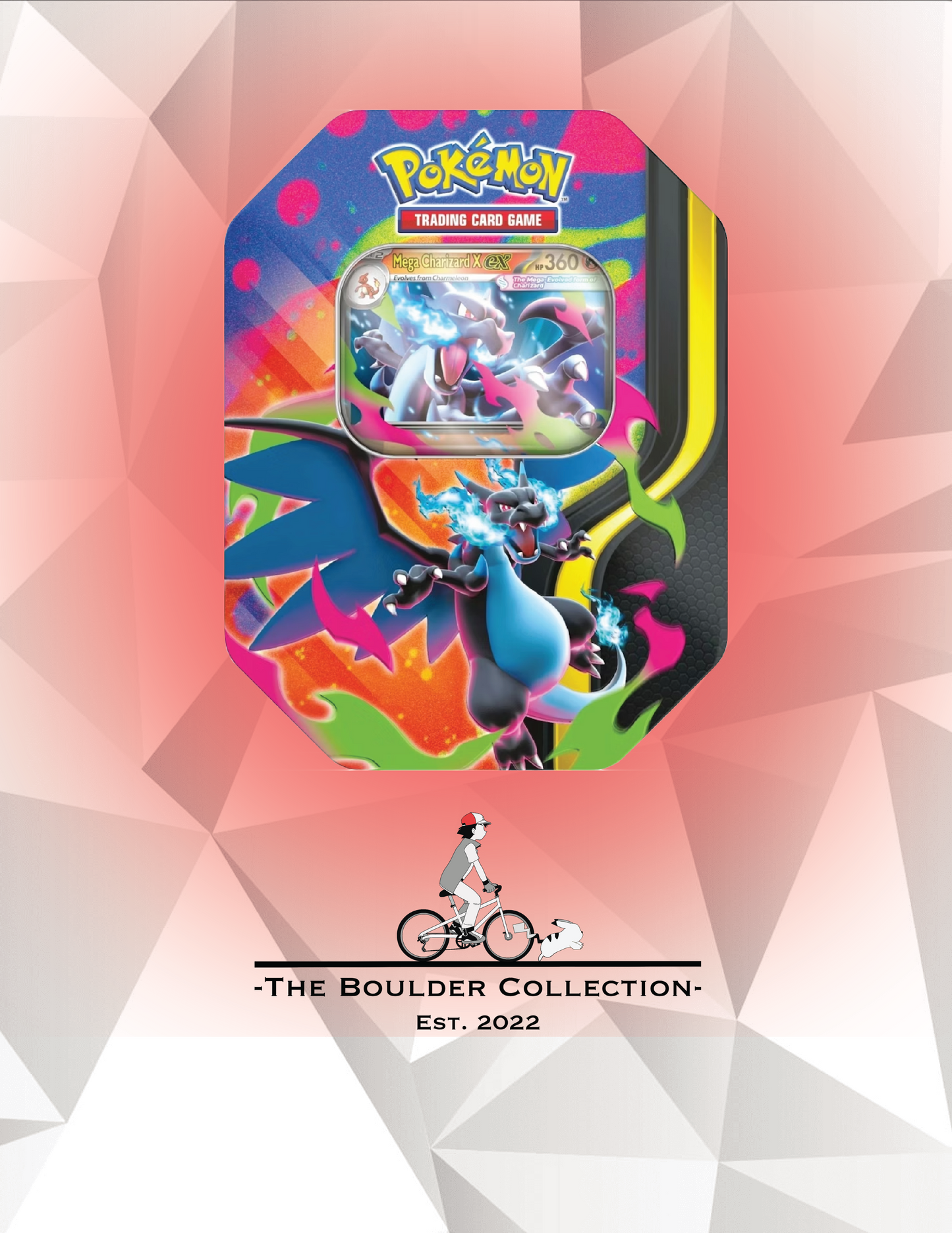 Pokemon TCG: Mega Charizard X ex Tin