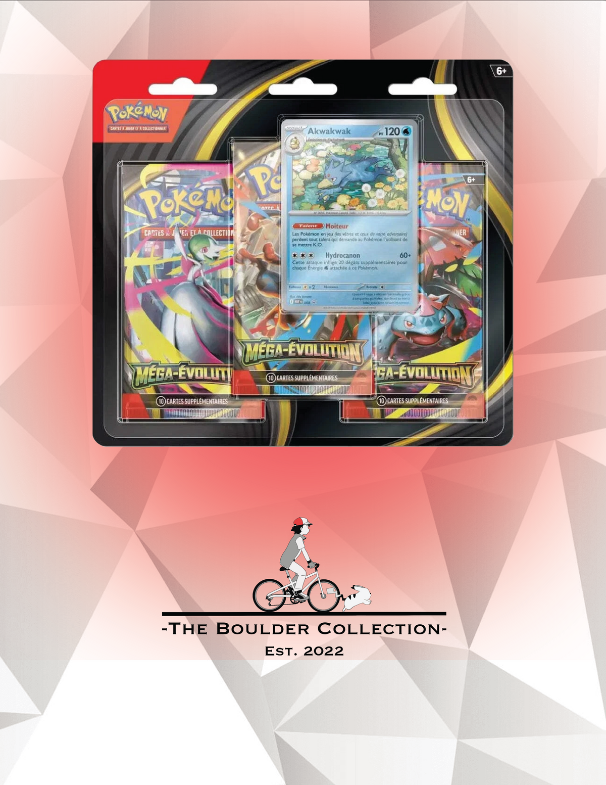 Pokemon TCG: Mega Evolution 3 Pack Blister [Golduck]