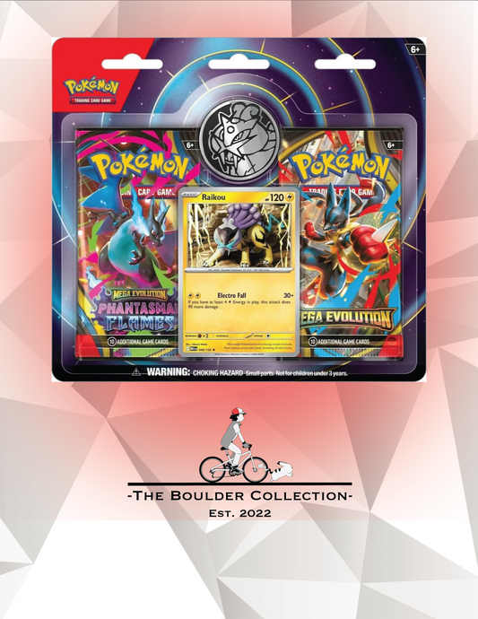 Pokemon TCG: Mega Evolution & Phantasmal Flames 2-Pack Blister