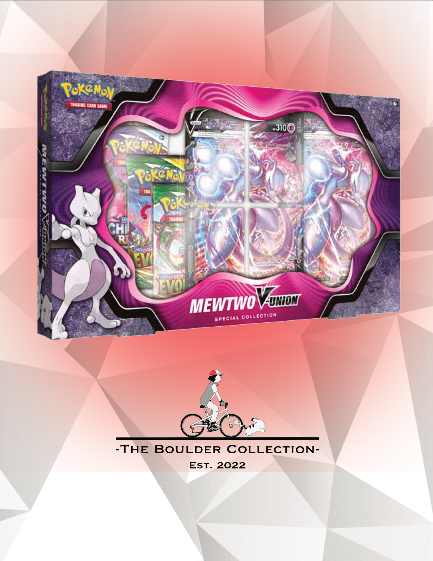 Pokemon TCG: Mewtwo V-Union Collection Box