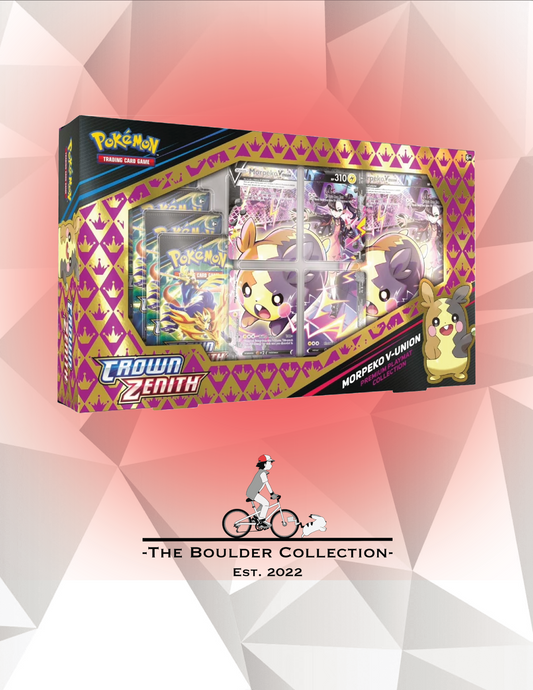 Pokemon TCG: Morpeko V-Union Premium Treasures Collection Box