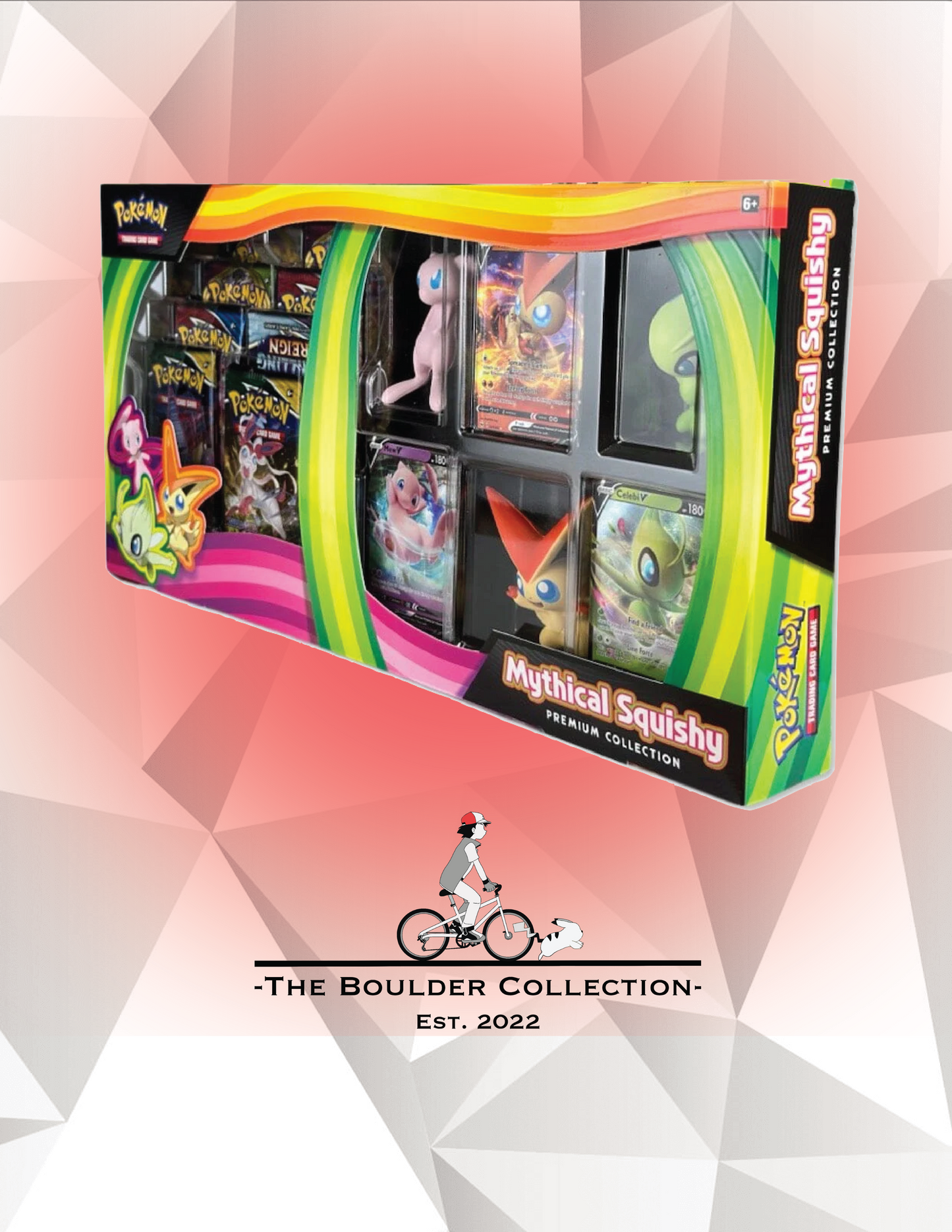 Pokemon TCG: Mythical Squishy Collection Box