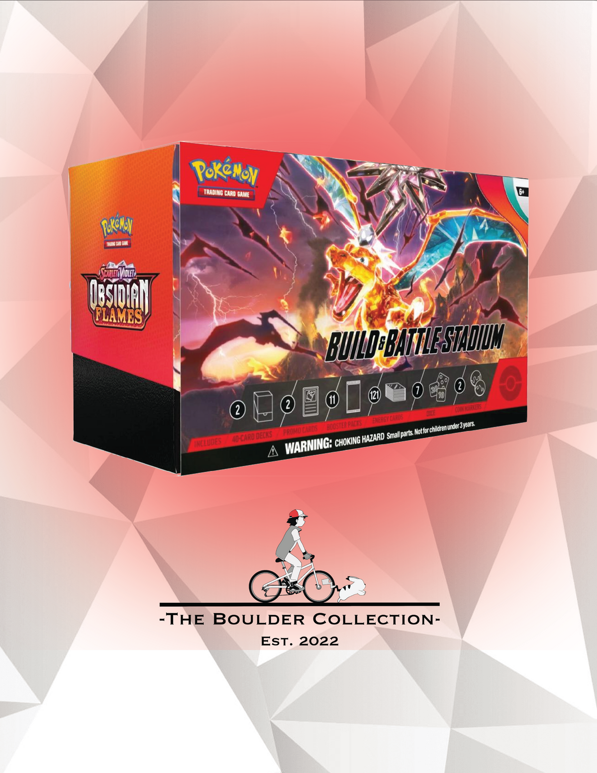 Pokemon TCG: Obsidian Flames Build & Battle Stadium