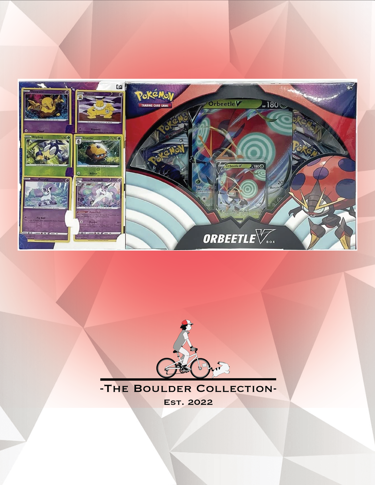 Pokemon TCG: Orbeetle V Collection Box