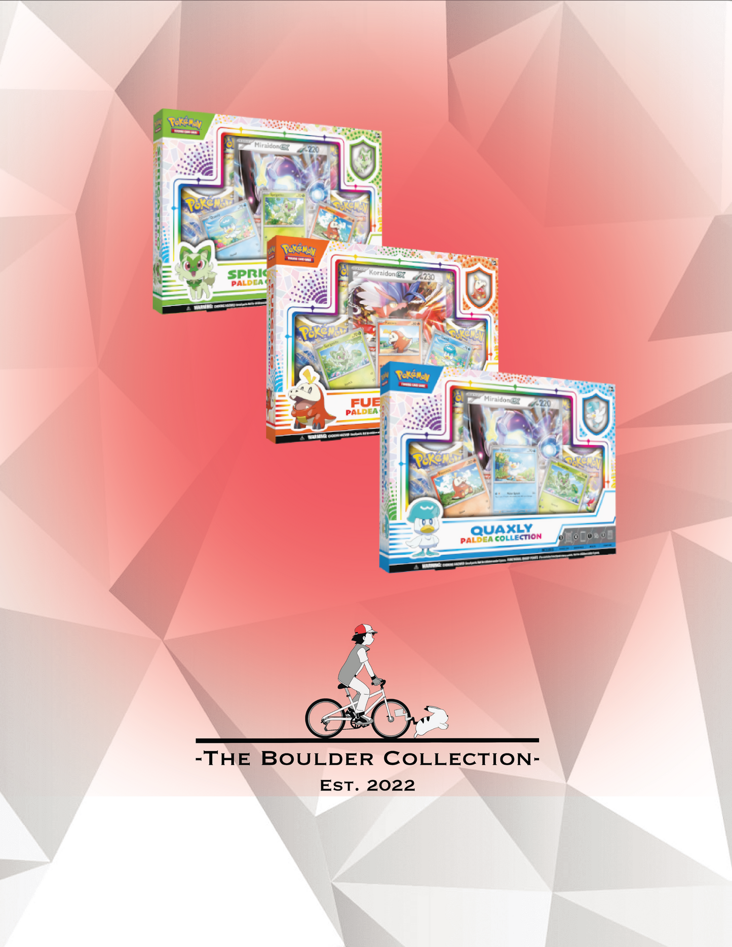 Pokemon TCG: Paldea Pin Collection Box (1 of 3)