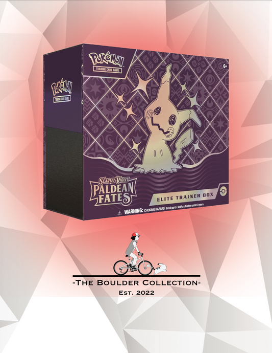 Pokemon TCG: Paldean Fates ETB (rip in plastic see picture)