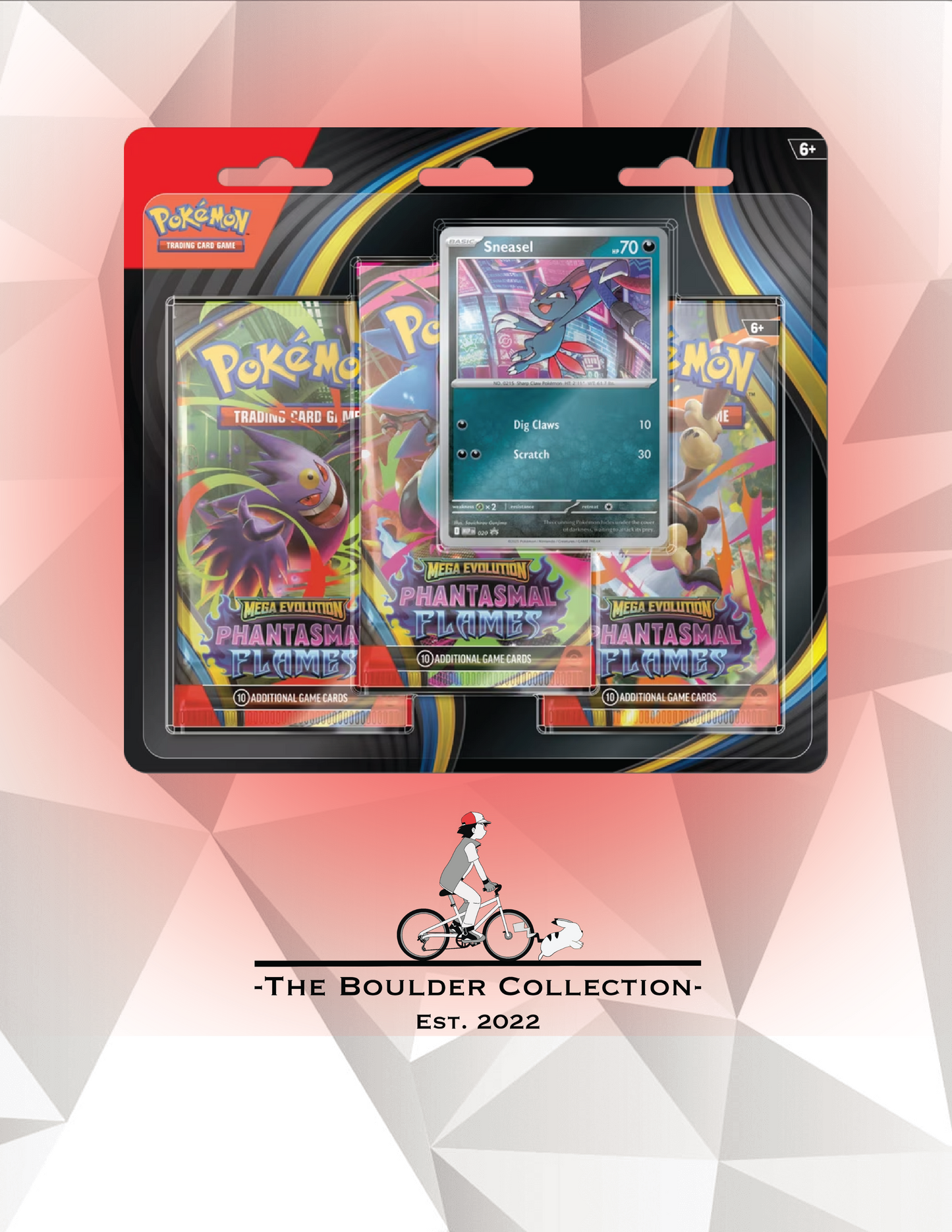 Pokemon TCG: Phantasmal Flames 3-Pack Blister