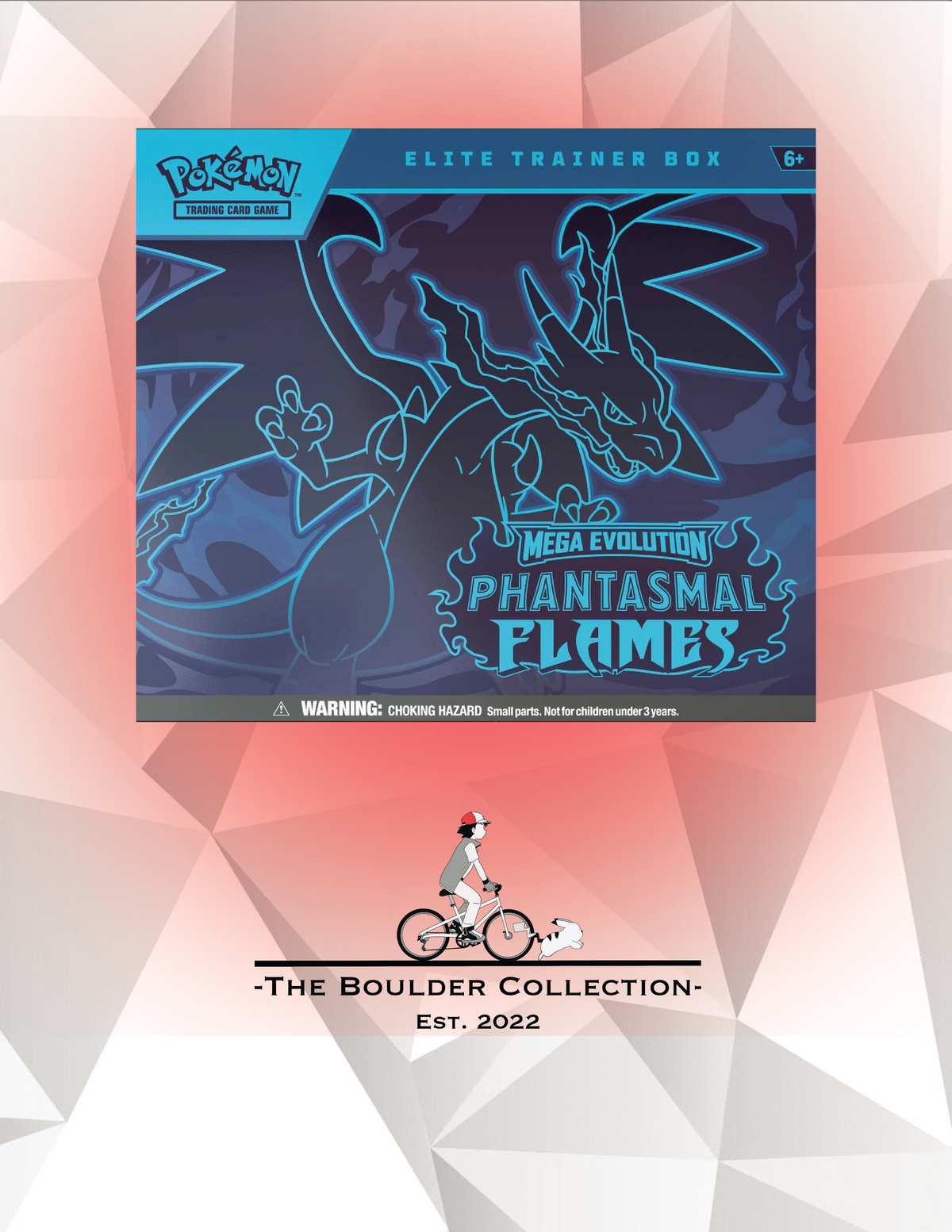 Pokemon TCG: Phantasmal Flames Pokemon Center ETB (Small Rips in Plastic)
