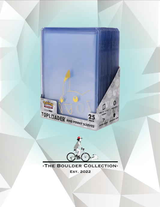 Pikachu Top Loader and Penny Sleeves (25 pack)