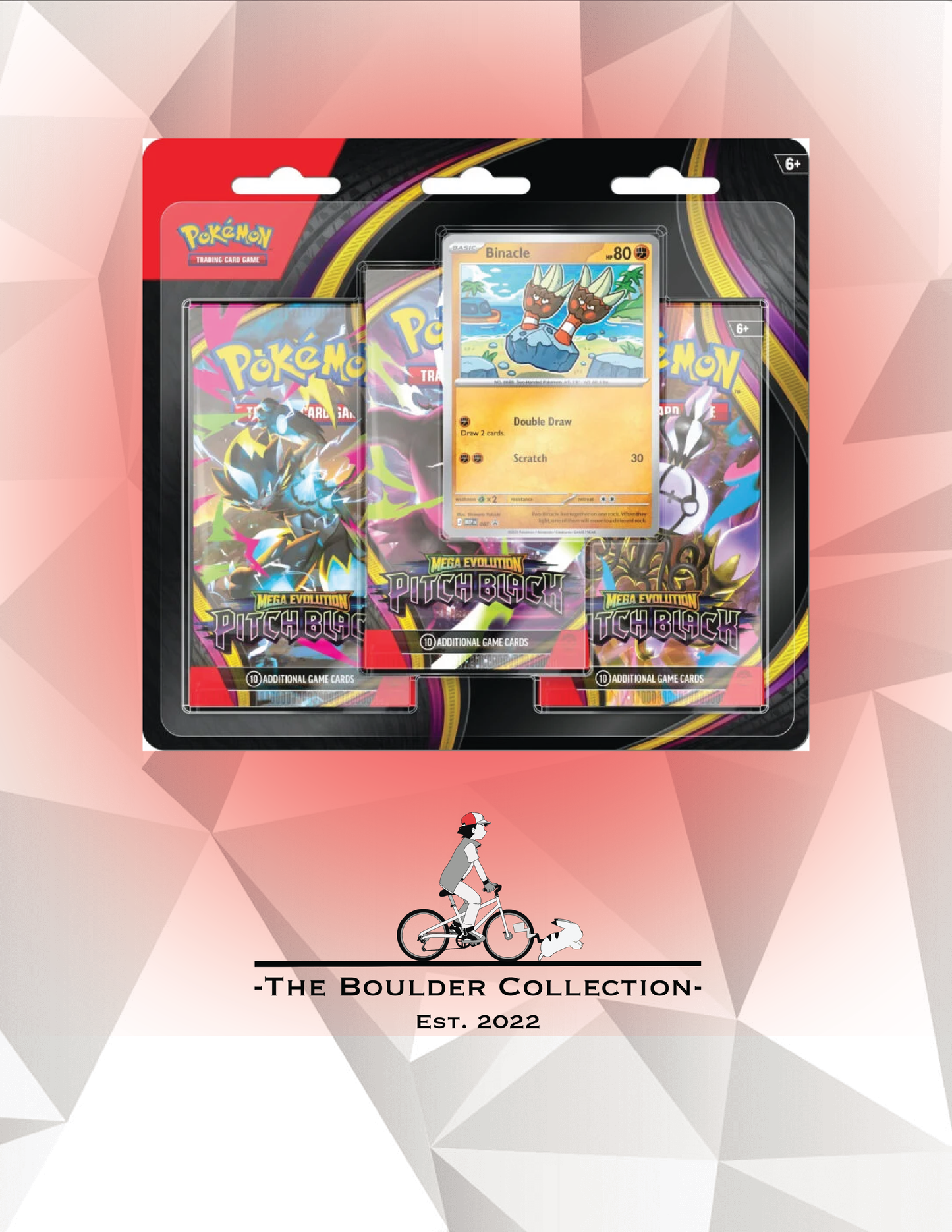 Pokemon TCG: Pitch Black 3-Pack Blister