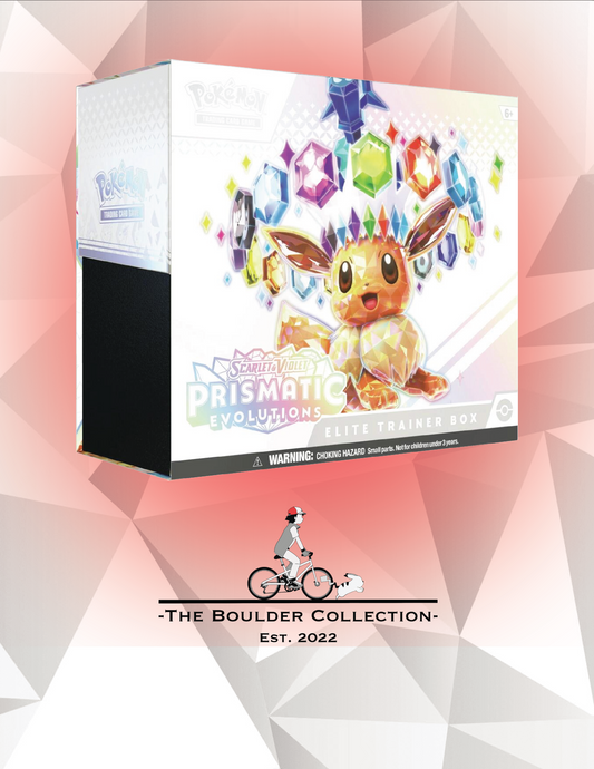 Pokemon TCG: Prismatic Evolutions ETB (Moderate Wear, Rip)